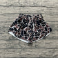 Adult Women Dark Brown Camo Yoga Southern Shorts Bottoms RTS