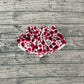 Baby Girls Kids Red Leopard A Team Yoga Active Ruffle Shorts Bottom RTS