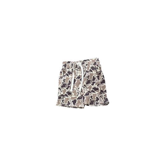 ( Moq 5 ) Preorder Baby Boys Kids Southern Camo Print Summer Pockets Shorts Bottoms