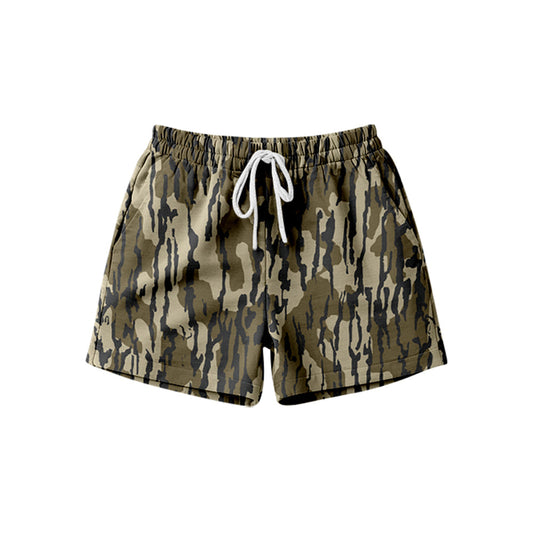 ( Moq 5 ) Preorder Adult Women Southern Camo Print Woman Summer Olive Shorts Bottom