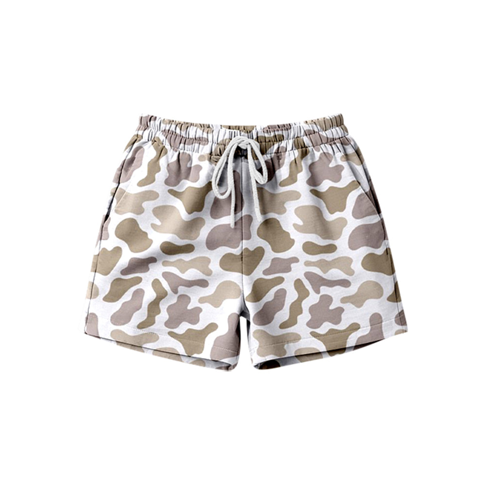 ( Moq 5 ) Preorder Adult Women Southern Camo Print Woman Summer Khaki Shorts Bottom