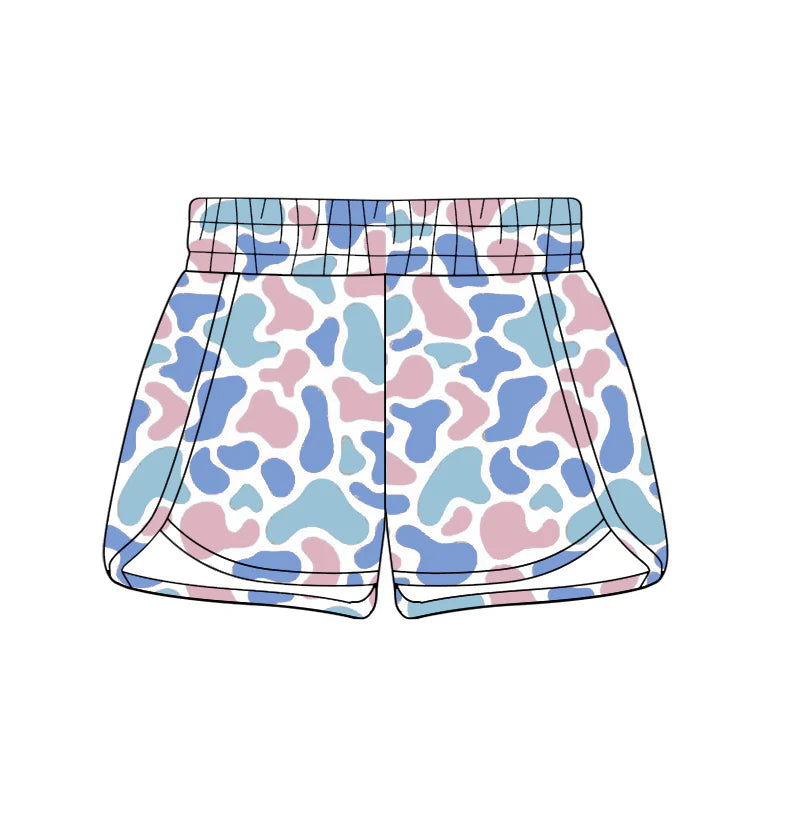 ( Moq 5 ) Preorder Adult Women Camo Print Woman Summer Shorts Bottom