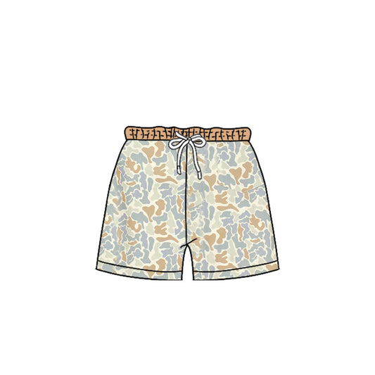 ( Moq 5 ) Preorder Baby Boys Kids Camo Shorts Bottoms Summer Clothes