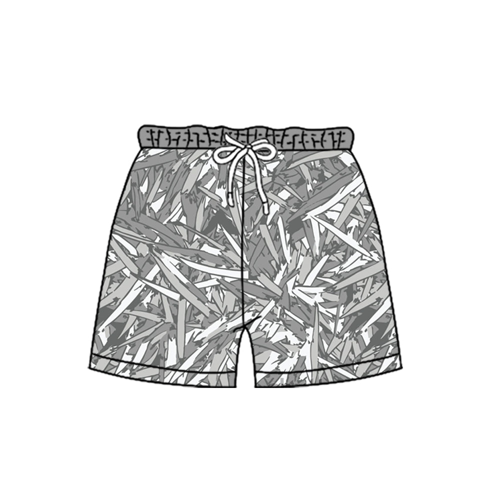 ( Moq 5 ) Preorder Baby Boys Kids Leaves Shorts Bottoms Summer Clothes