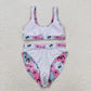 Adult Women Singer Shorts Summer Swimsuit Set