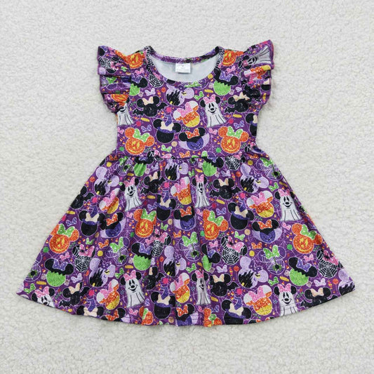 GSD0480 Baby Girl Short Sleeves Halloween Dress