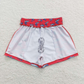 S0175 Baby Boy Red Swim Trunks Shorts