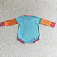 Promotion Baby Girl Long Sleeves Western Music Bubble Romper