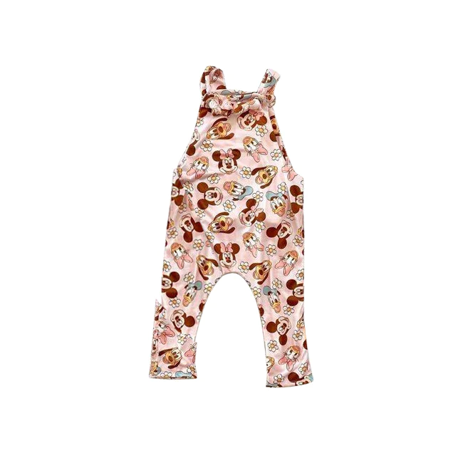 Moq 3 Pre-order Baby Girl Cartoon Floral One Piece Romper