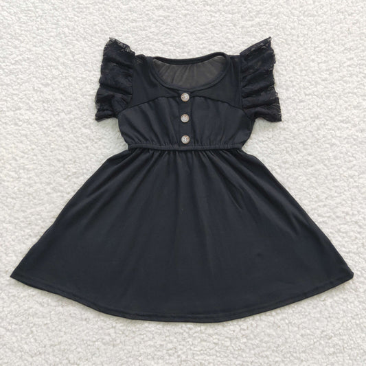 GSD0429 Baby Girl Black Dress