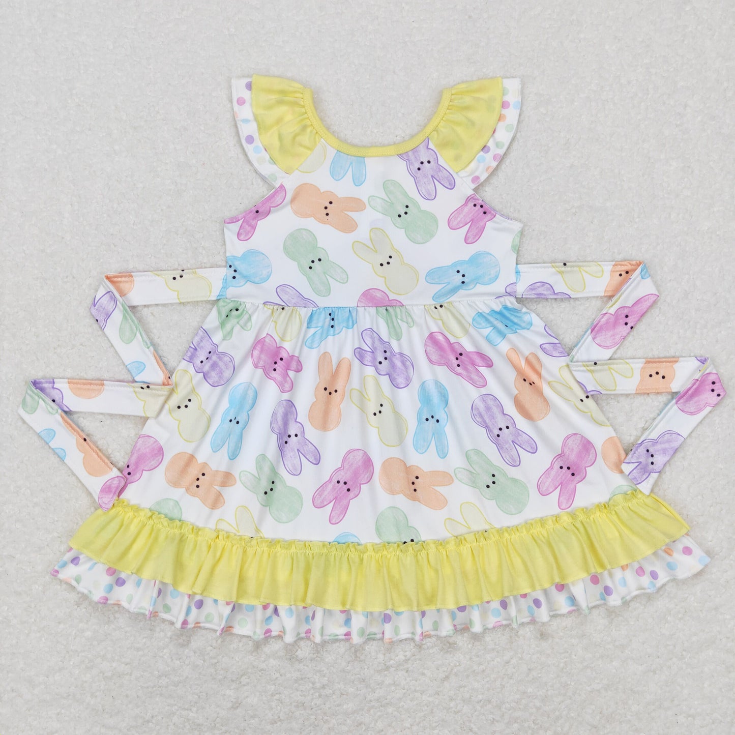 GSD0610 Baby Girl Easter Rabbit Dress