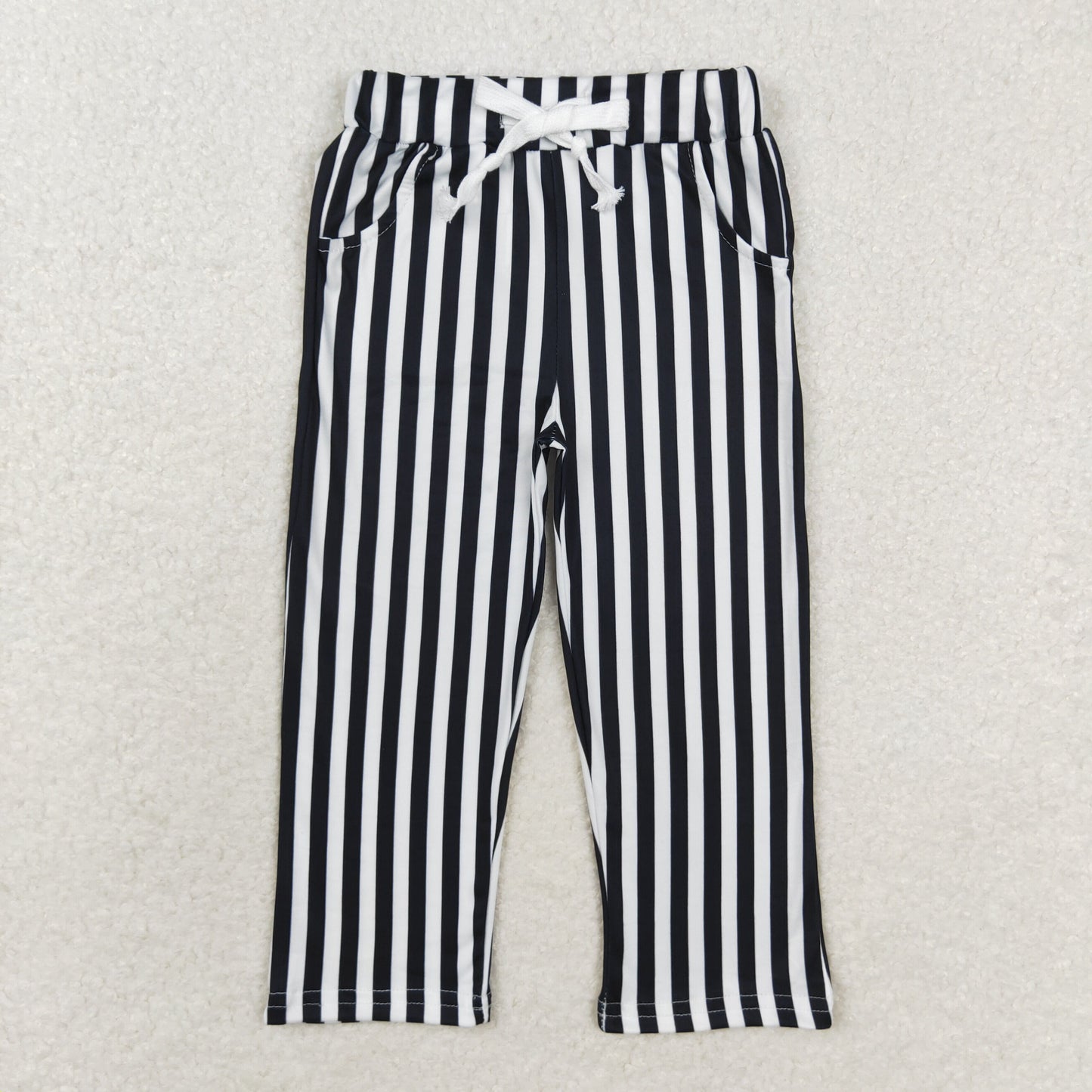 Baby Girl Black Stripes Bottom Pants