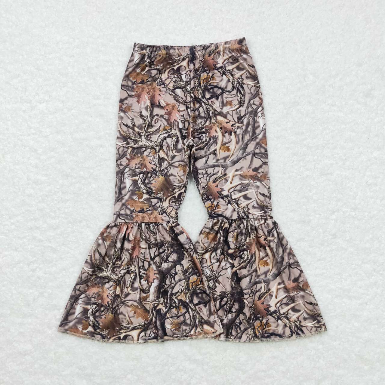 P0309 Baby Kids Camo Bell Pants