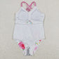 Baby Girl Floral Summer One Piece Swimsuit