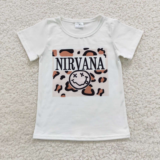 GT0230 Baby Girl Short Sleeves Music Shirt