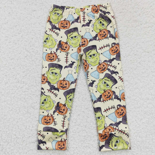 P0168 Baby Boy Halloween Pumpkin Pants