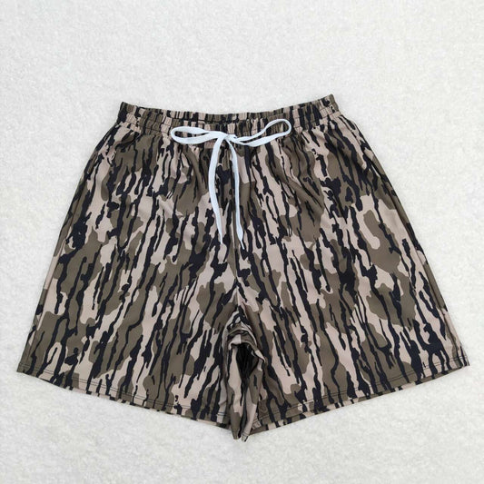 Adult Men Camo Swim Trunks Shorts