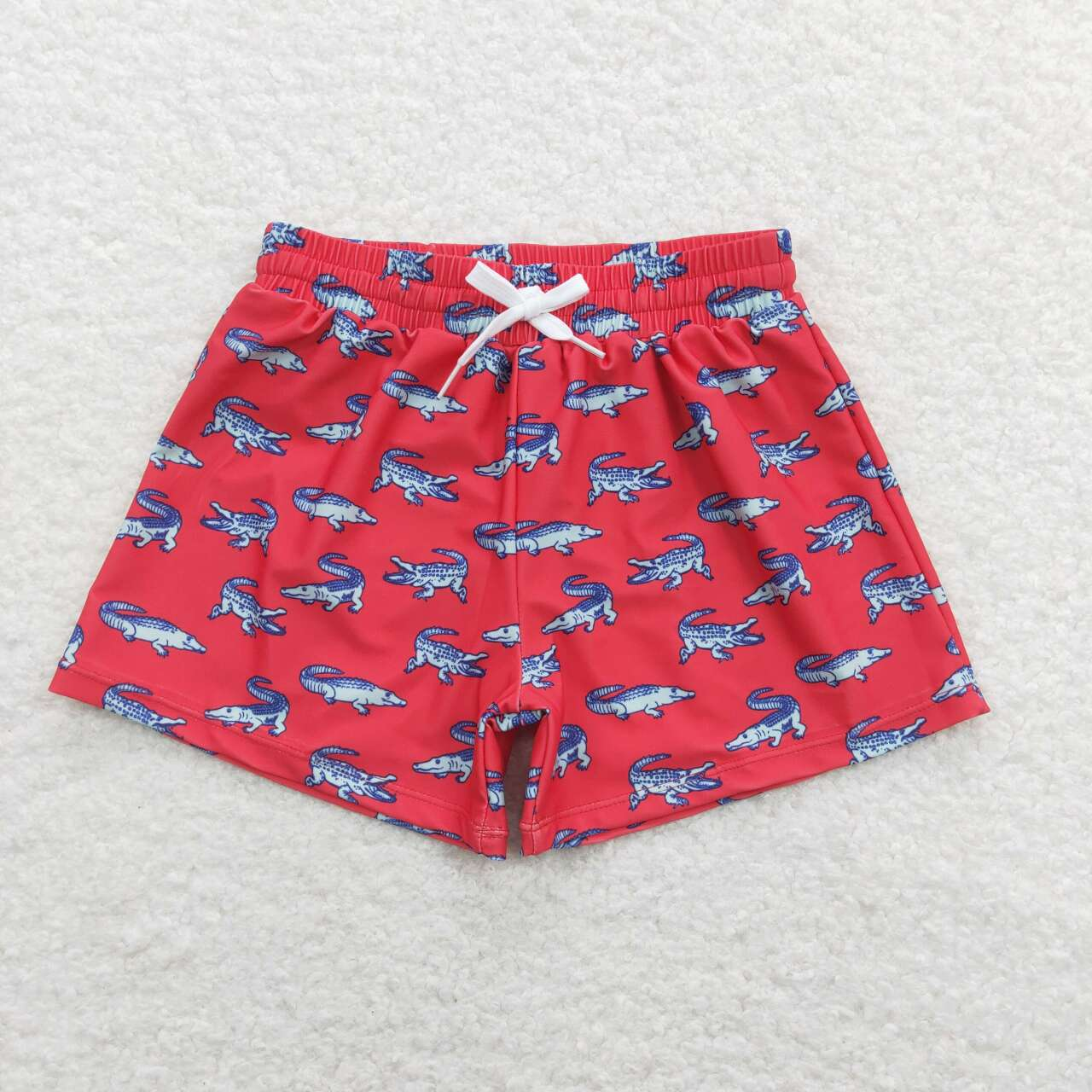 S0175 Baby Boy Red Swim Trunks Shorts