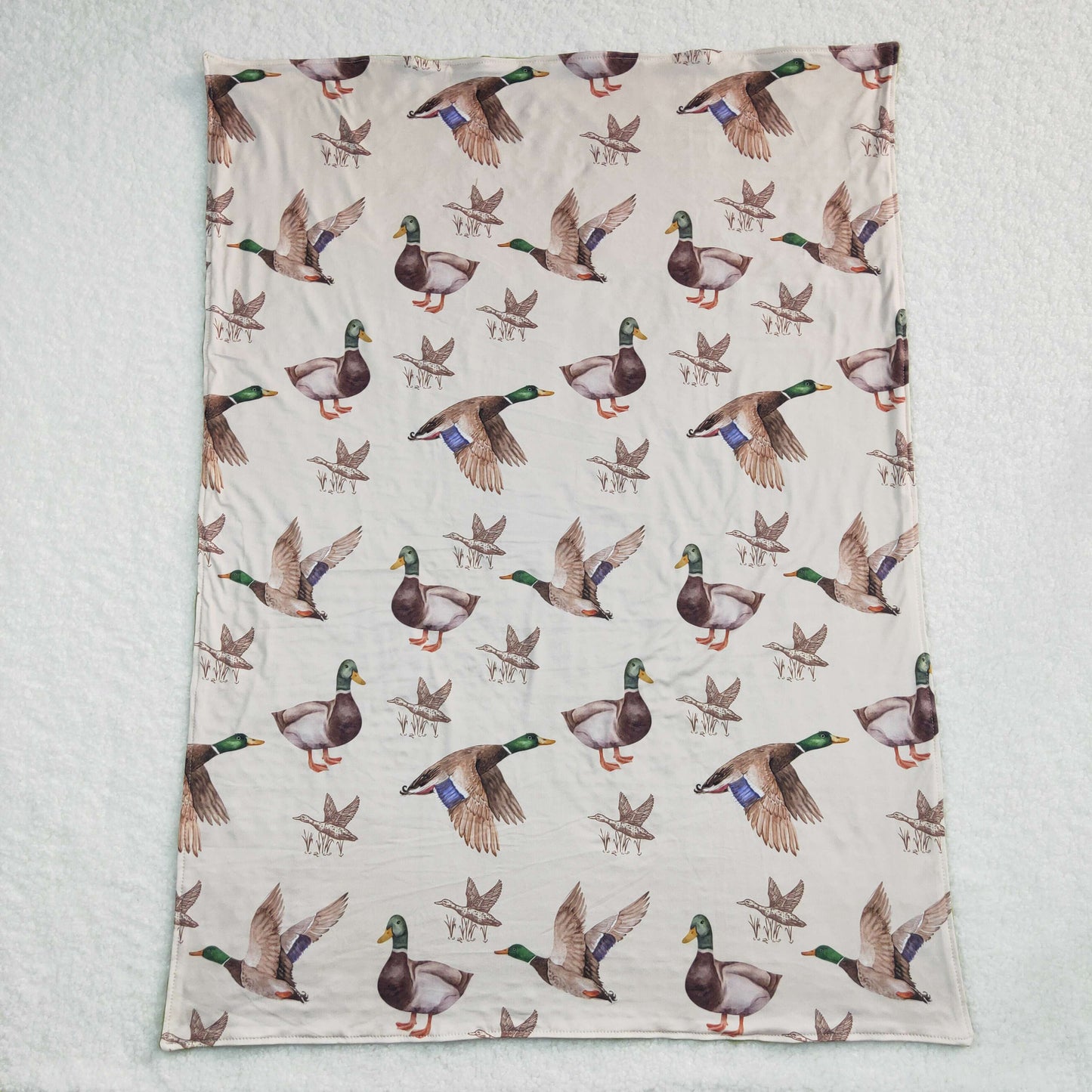 BL0081 Baby Kids Ducks Hunting Blanket