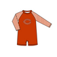 ( Moq 5 Each Style ) Baby Boys Girls Kids Team Sibling Jumpsuits Sets Swimsuits Red Clothes