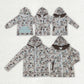 Sibling Baby Boys Adult Dogs Ducks Deer Camo Zipper Hoodie Pockets Hunting Coats Family RTS