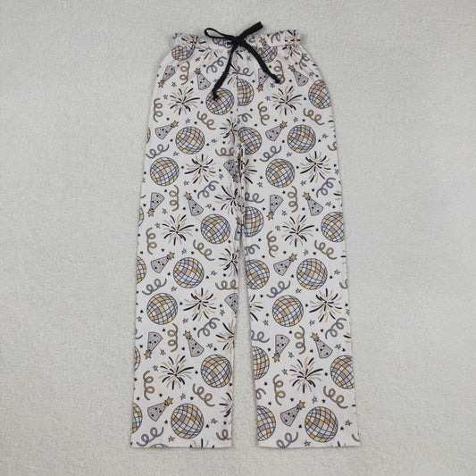 Adult Women Happy New Year Pajamas Pants RTS