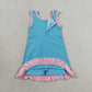 Baby Girls Kids Sleeveless Shorts Scallop Dress Yoga Active Summer Clothes RTS