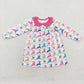 Baby Girl Long Sleeves Christmas Deer Dress