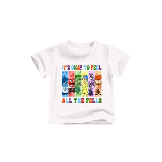 Baby Kids Cartoon Short Sleeves Movie Summer Tee Shirt