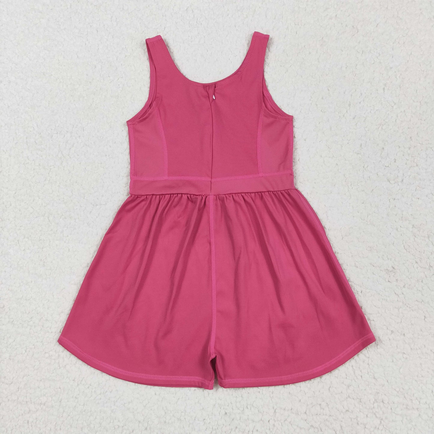 Baby Girl Sleeveless Hot Pink Yoga Active Jumpsuit RTS