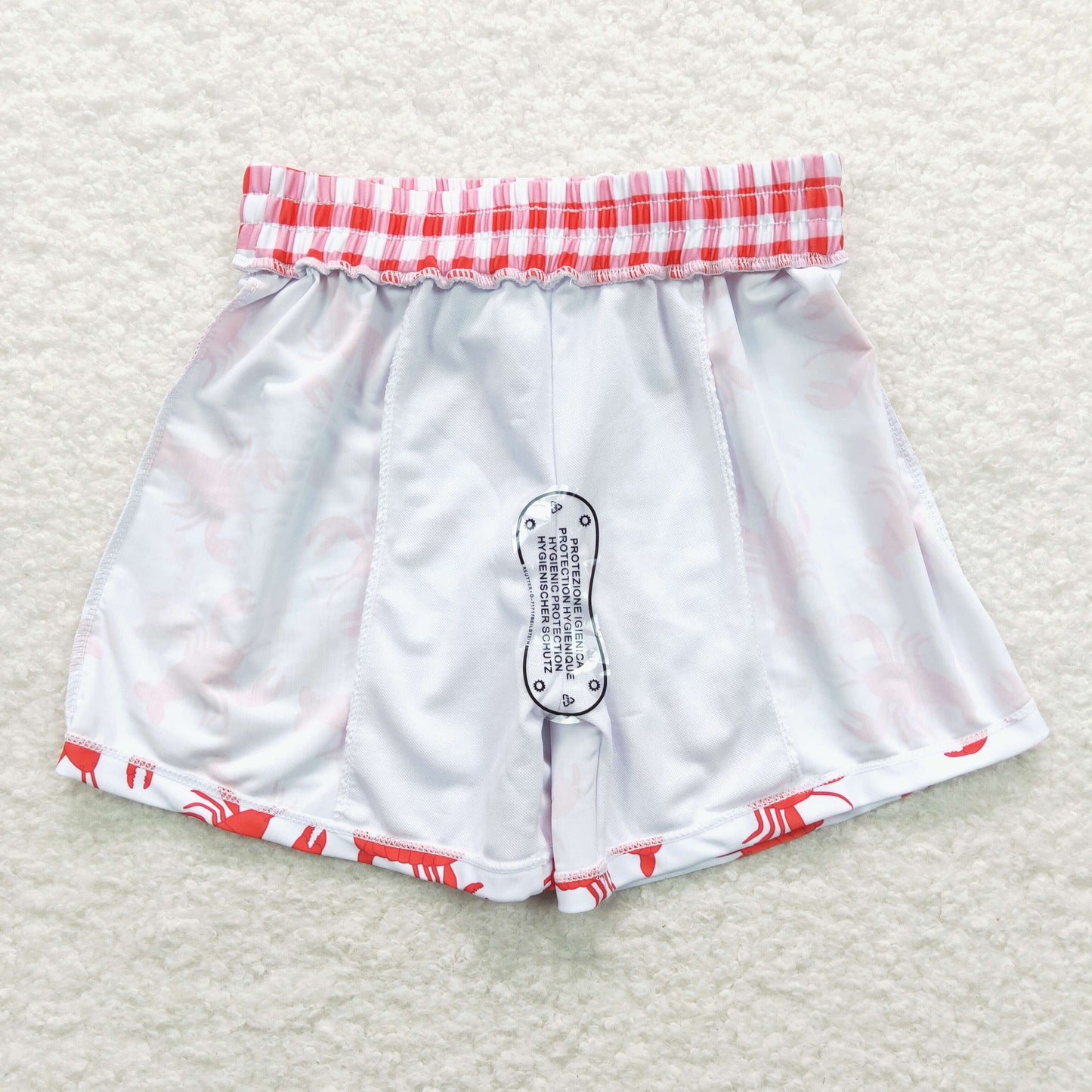 S0202 Baby Boy Crawfish Swim Trunks Shorts