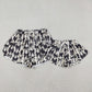 Sibling Kids Girls Adult Women Camo Yoga Southern Shorts Bottoms Family Clothes RTS