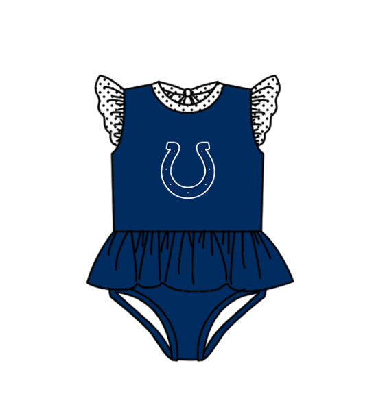 ( Moq 5 Each Style ) Baby Boys Girls Kids Team Sibling Jumpsuits Sets Football Swimsuits Clothes