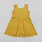 Baby Girl Sleeveless Yellow Yoga Active Knee Length Dress RTS