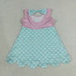 Baby Girls Kids Sleeveless Mermaid Knee Length Dress RTS