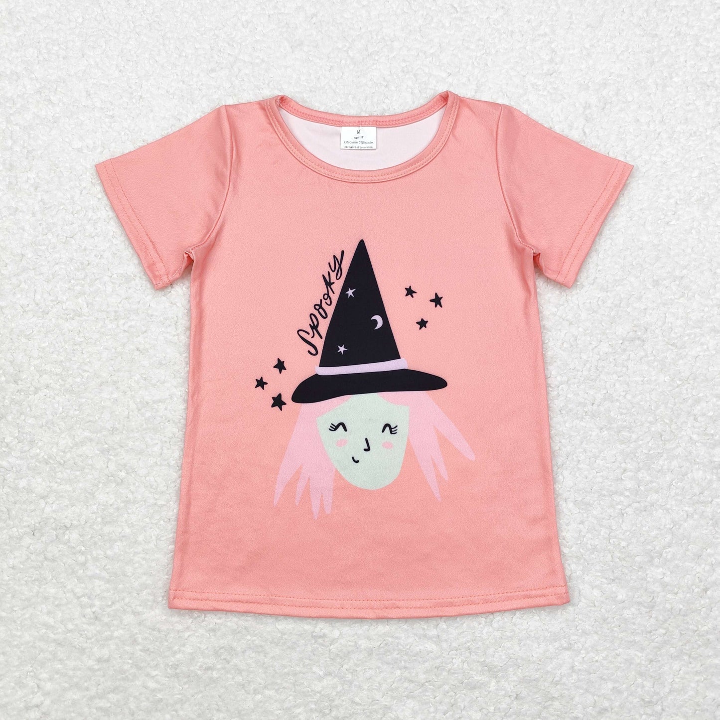 Baby Girl Halloween Short Sleeves Shirt Tops