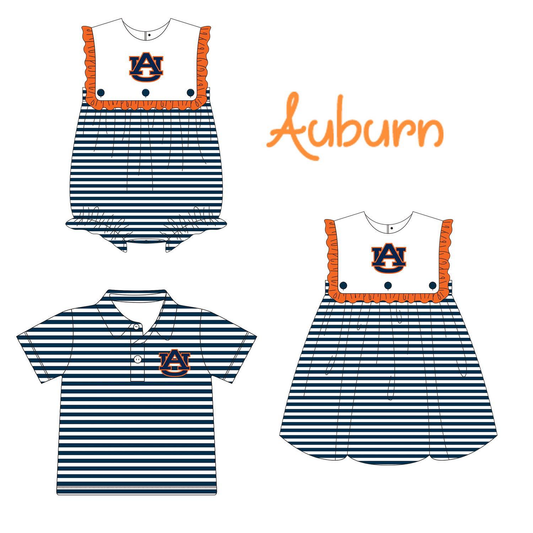 Baby Boy Girl Team Football Sibling Romper Dress Clothes ( Moq 5 )