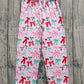 Adult Women Colorful Bows Christmas Pajamas Pants RTS
