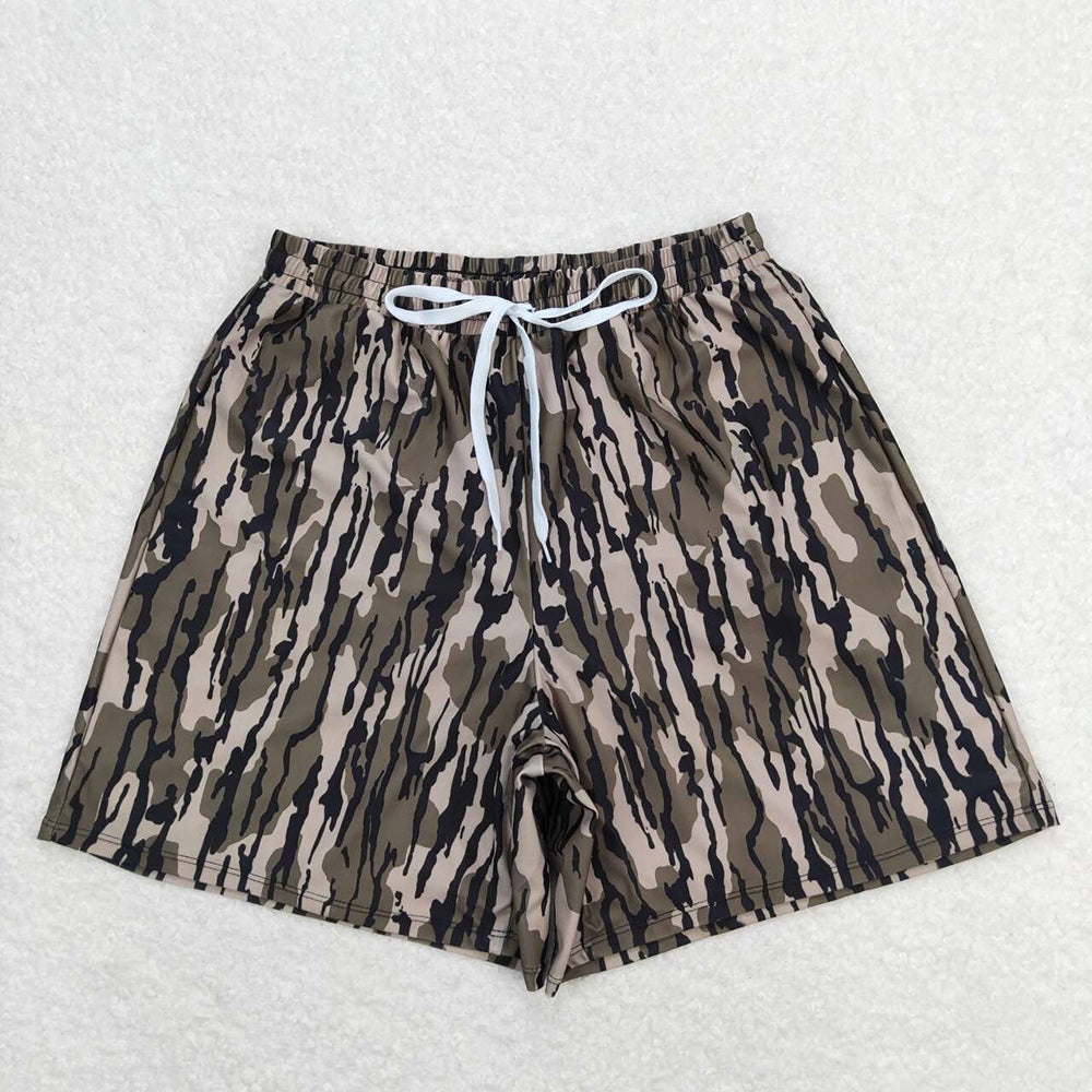 Daddy and Me Baby Boy Adult Summer Camo Trunks Swimsuits