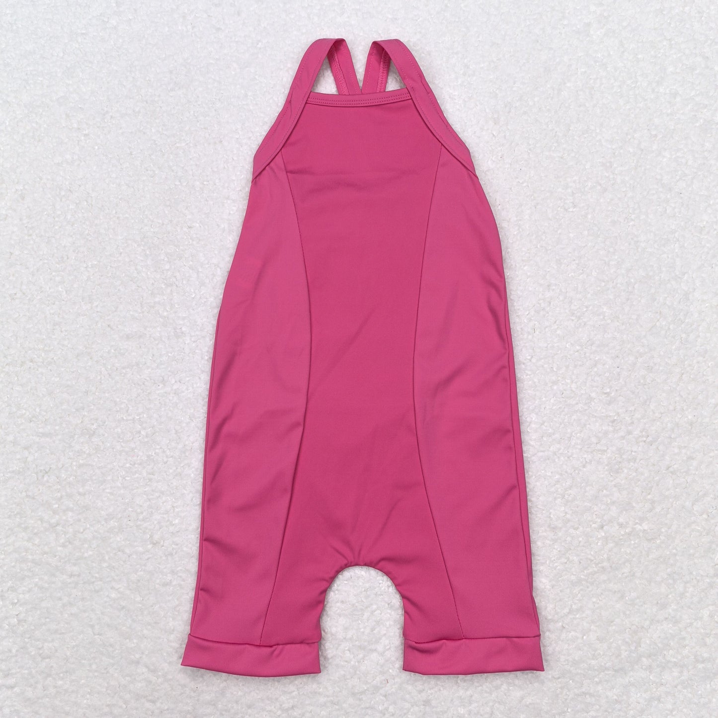 Baby Girl Hotpink Active Wear Sports Yoga Jumpsuit