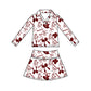 ( Moq 5 Each Style ) Sibling Baby Girls Kids Bows Team Shirt Sets Clothes