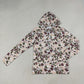 Adult Women Long Sleeves Hoodie Zipper Camo Pullover Ducks Deer Dogs Shirt RTS