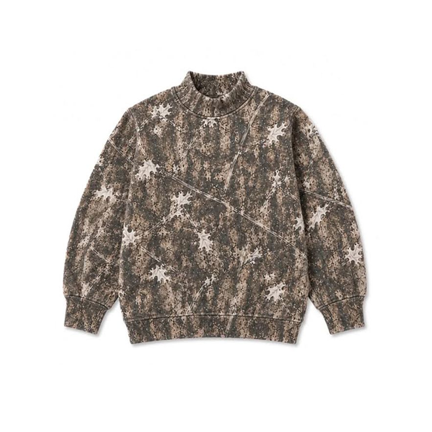 ( Moq 5 ) Preorder Baby Girls Kids Long Sleeves Camo Shirt Mock Neck Clothes