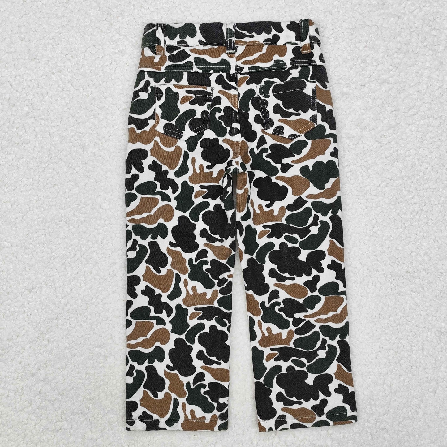 Baby Boy Camo Pocket Denim Jeans Pants