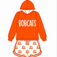 ( Moq 5 )  Custom Baby Kids Long Sleeves Shirts Shorts Orange Sets Clothes 8.10