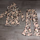 ( No moq ) Preorder Baby Girls Dogs Ducks Deer Camo Hoodie Pullover Bell Pants Clothes Set