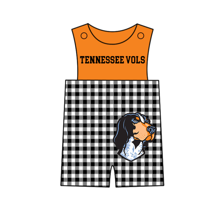 ( Moq 5 Each Style ) Baby Boys Girls Kids Dog Plaid Team Sibling Rompers Dress Sets