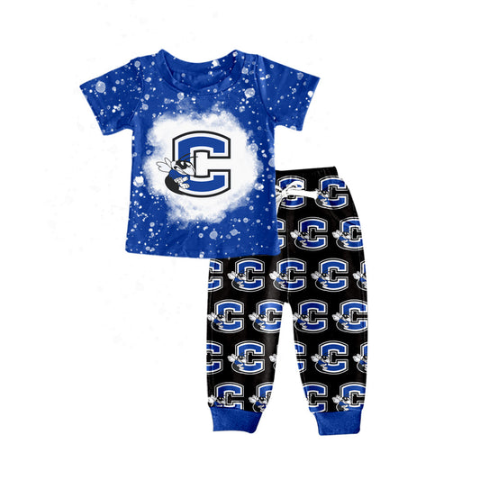 Baby Boy Chelsea Hornets Shirt Pants Team Blue Set