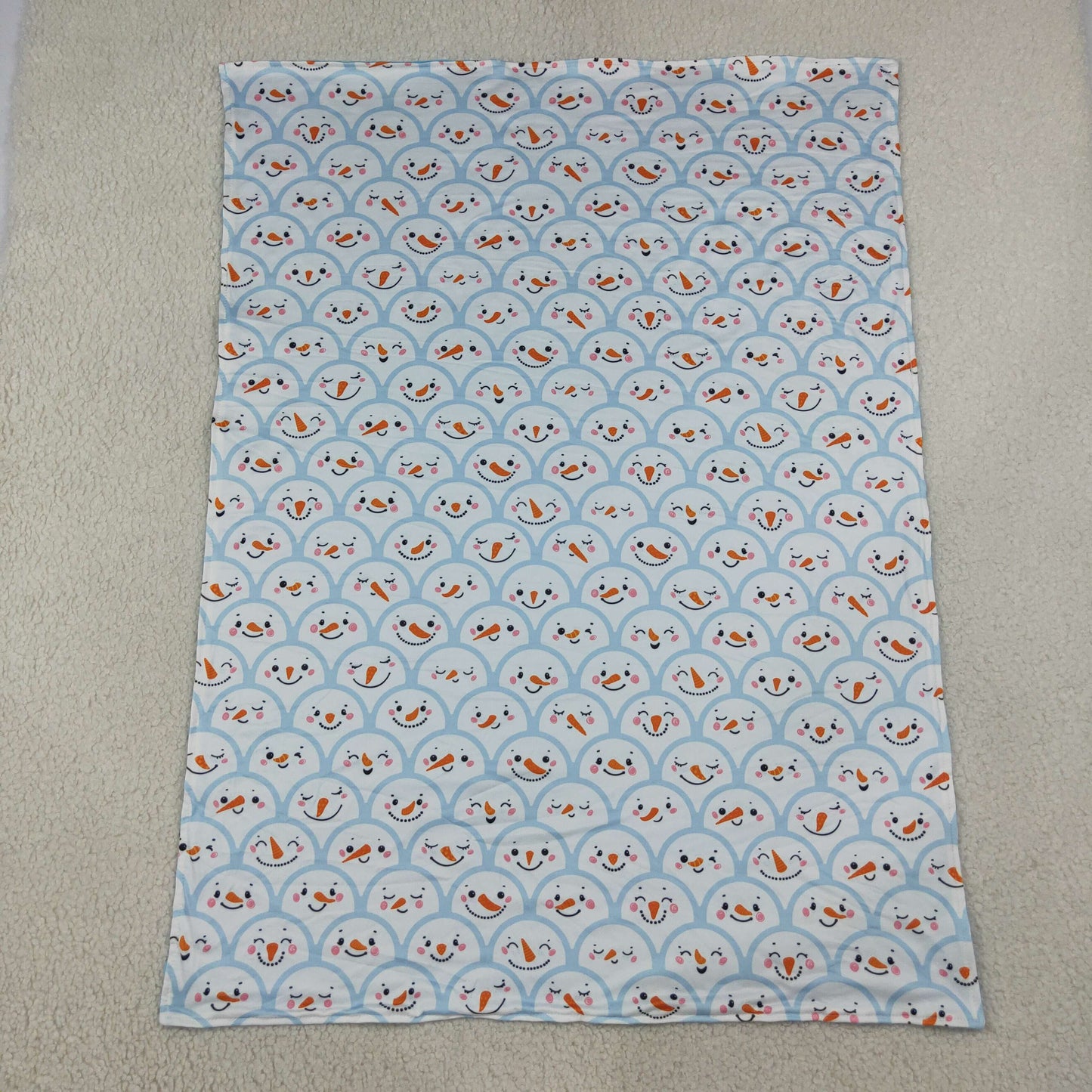 Baby Boys Kids Christmas Blue Blanket RTS