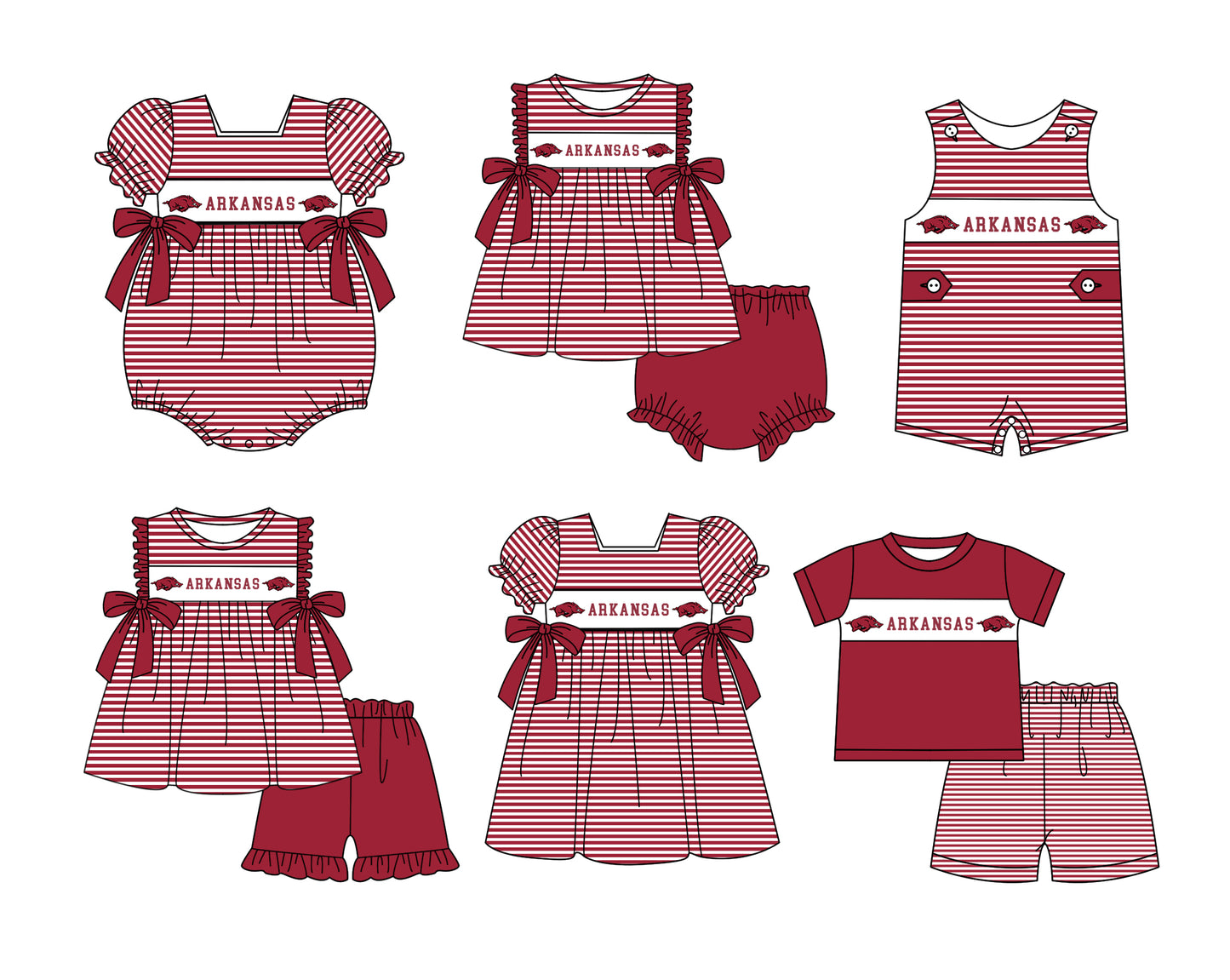 ( Moq 5 ) Baby Boys Kids Sleeveless Pigs Stripes Team Romper 1.29